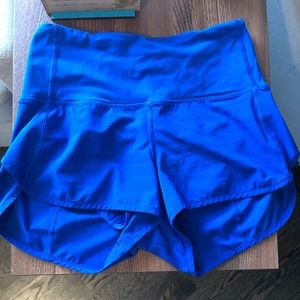 lulu lemon high-waisted shorts